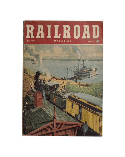 35c March Railroad Magazines