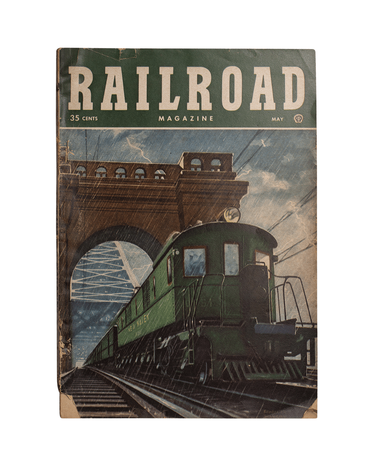 35c May Railroad Magazines