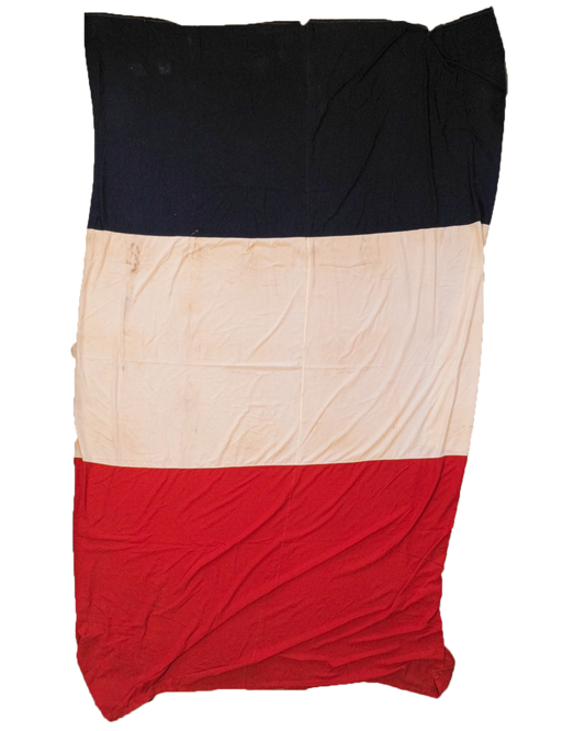RARE COLOSSAL 1940'S FRENCH FLAG