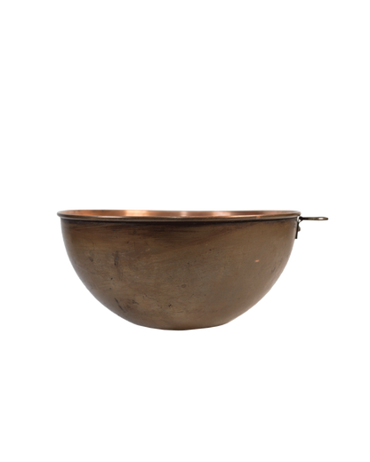 ROUNDED SOLID COPPER BOWL