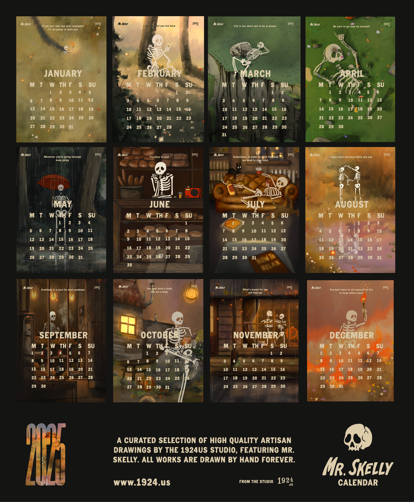 2025 Calendar - Mr. Skelly