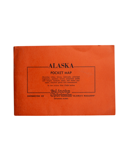 El deportista de Alaska Mapa de bolsillo de Alaska