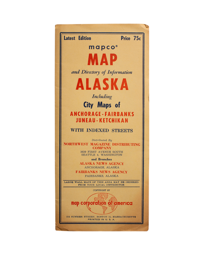 MapCo Mapa + Directorio de Alaska