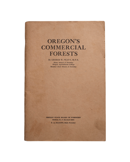 Manual de bosques comerciales de Oregón