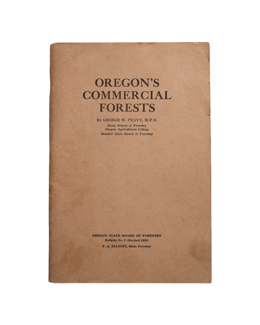 俄勒冈州商业森林手册