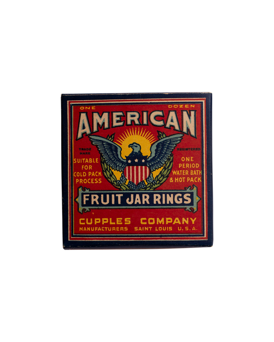 Cupples Co American Fruit Jar Rings