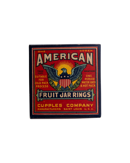 Cupples Co American Fruit Jar Rings