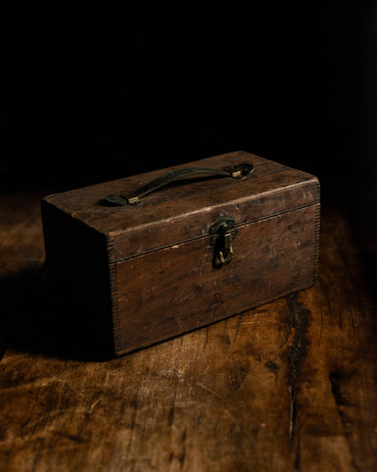 Caja Kodak vintage de madera