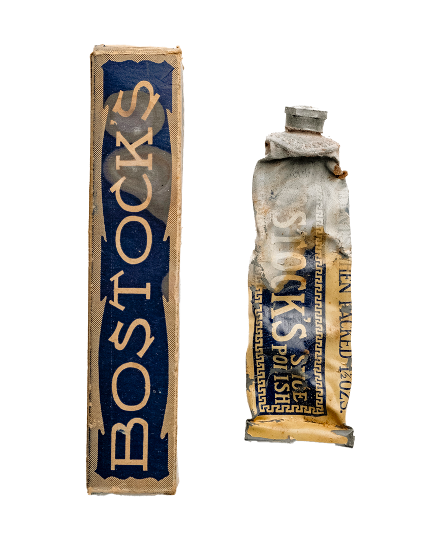 Bostock's Shoe Polish Box & Tube