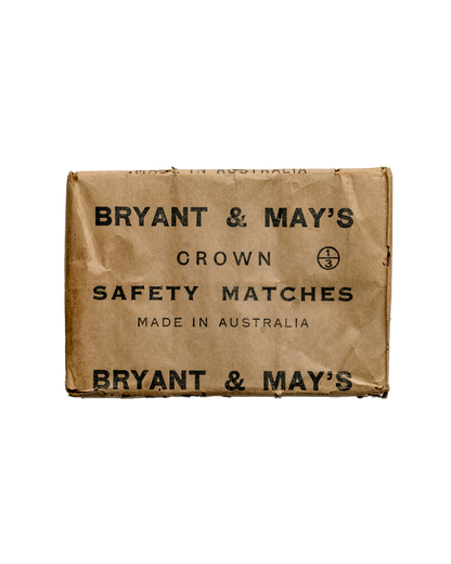 Bryant & Mays Crown Safety Matches Set