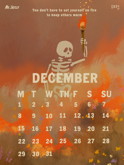 2025 Calendar - Mr. Skelly