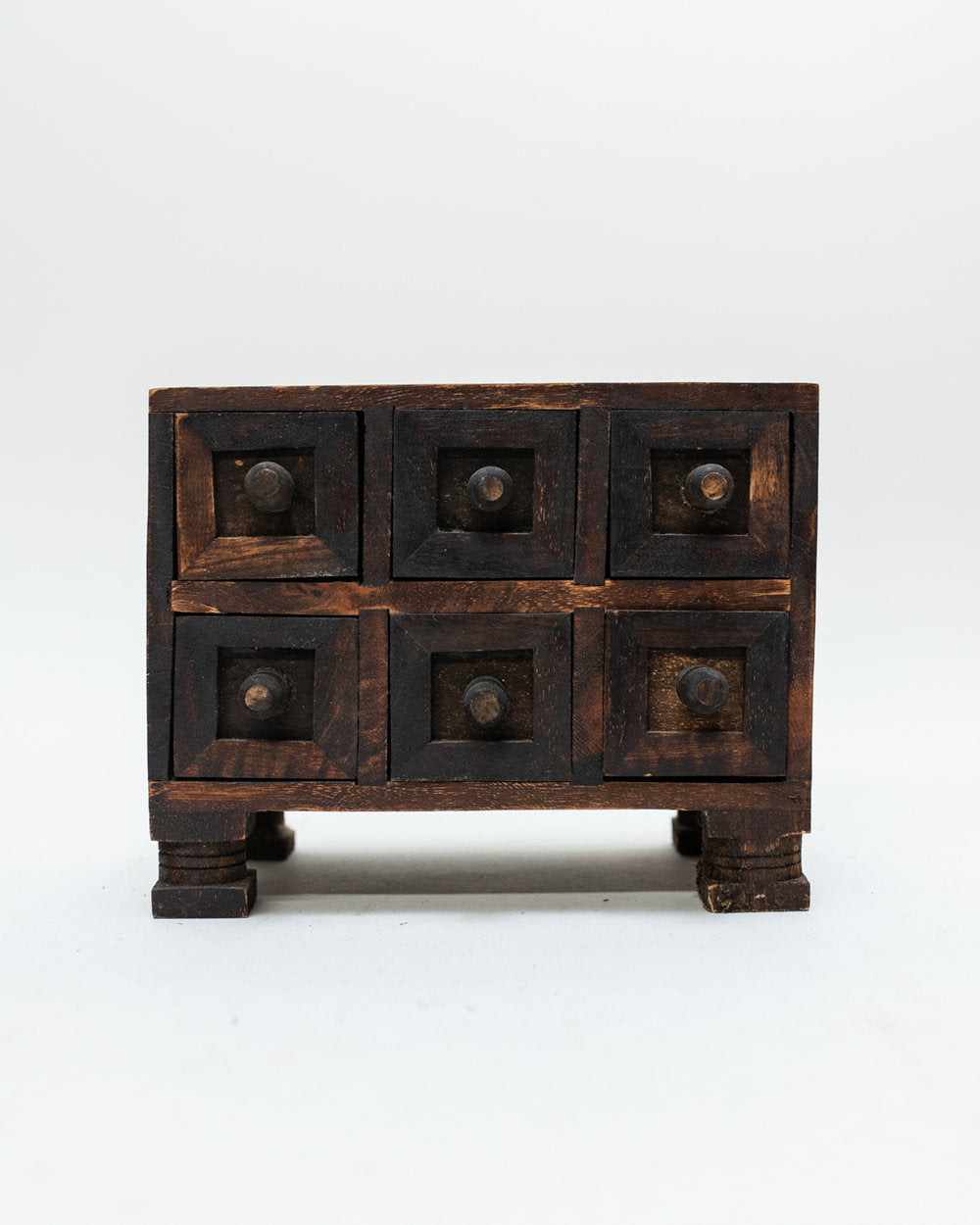 1900 年代早期的木制首饰盒