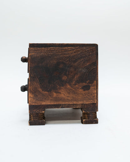 1900 年代早期的木制首饰盒