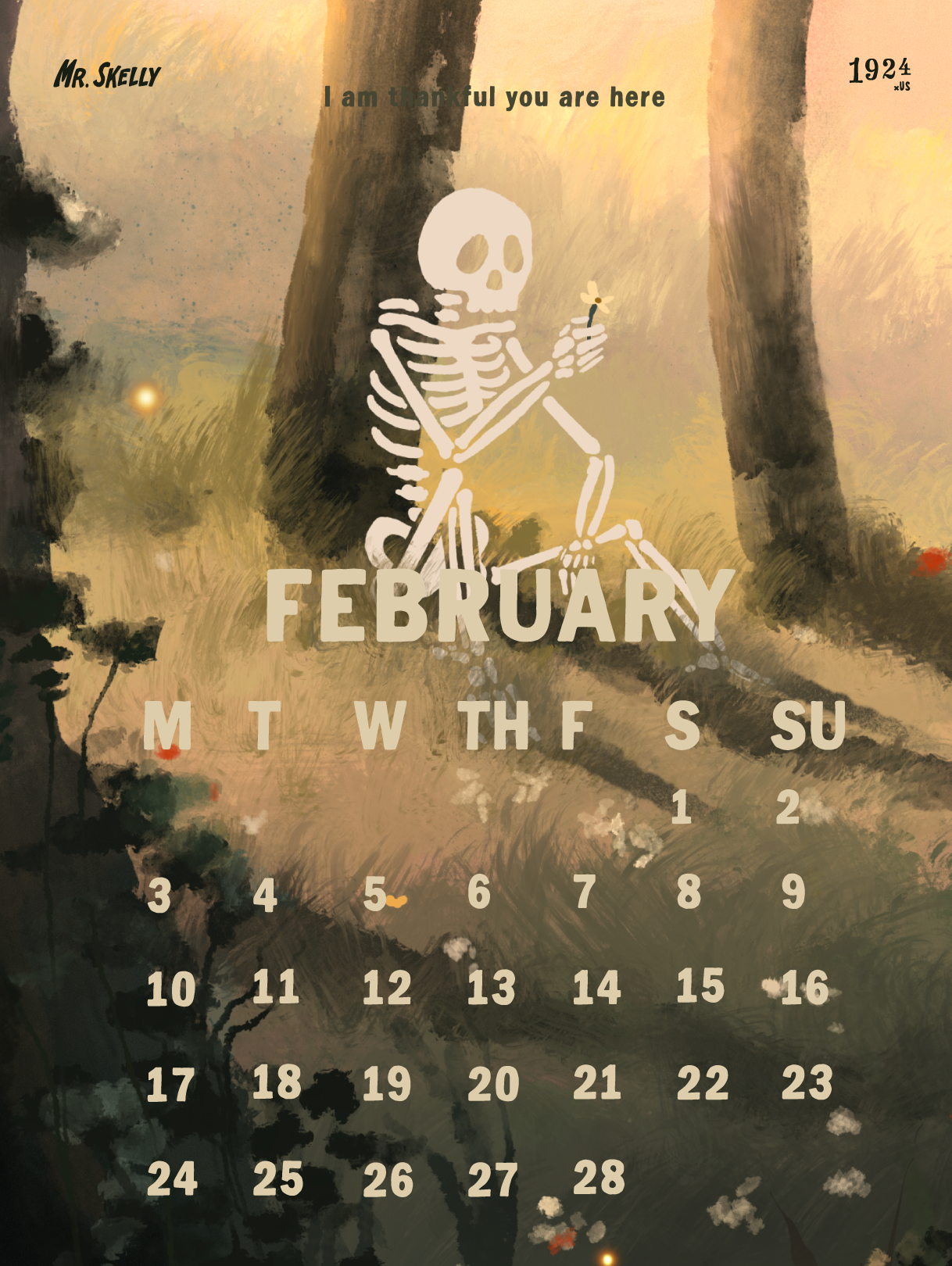 2025 Calendar - Mr. Skelly