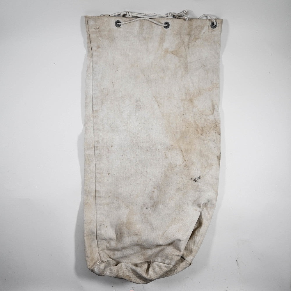 复古灰色/米白色二战海军旅行袋