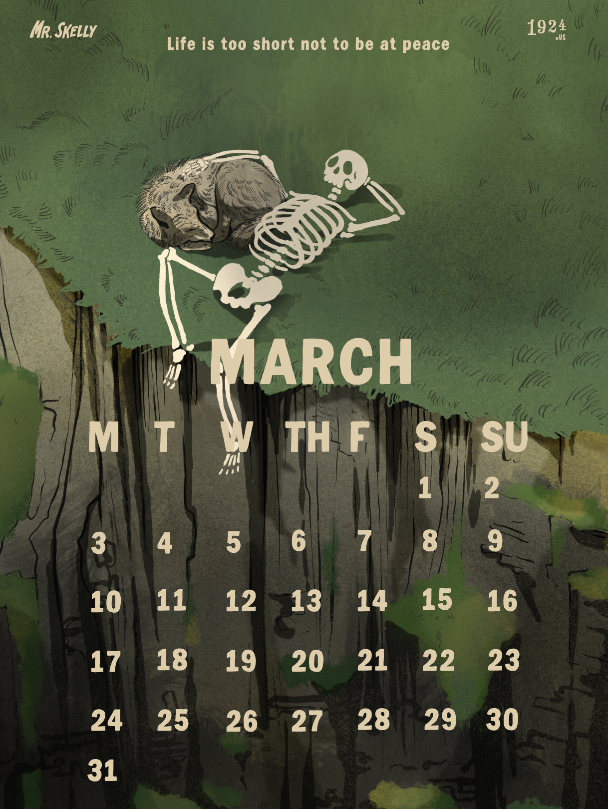 2025 Calendar - Mr. Skelly