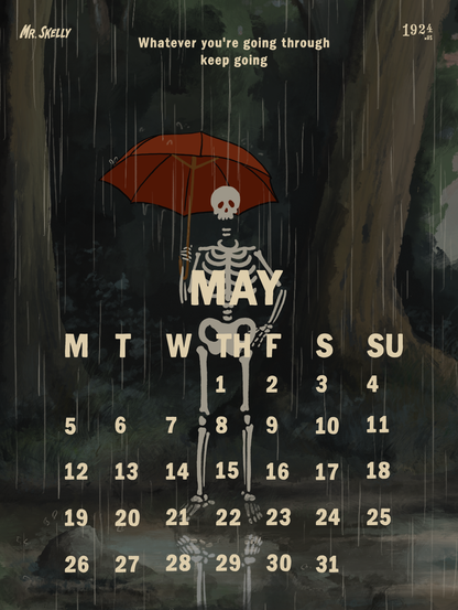 2025 Calendar - Mr. Skelly