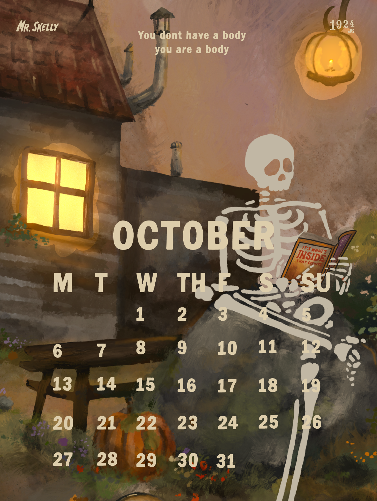 2025 Calendar - Mr. Skelly