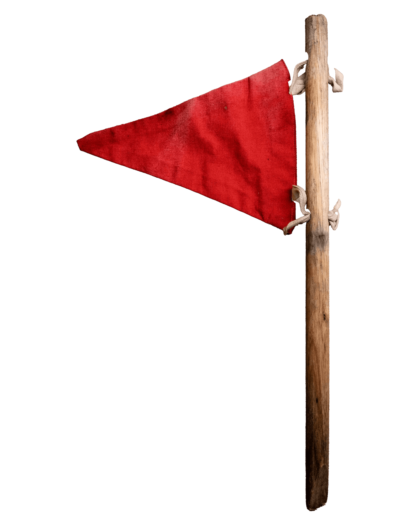 Antique camp flag