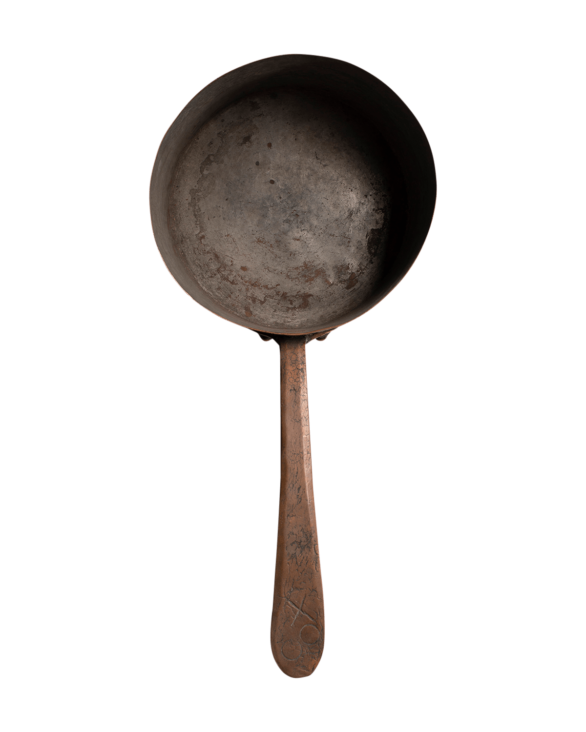 Antique Heavy Copper Pan