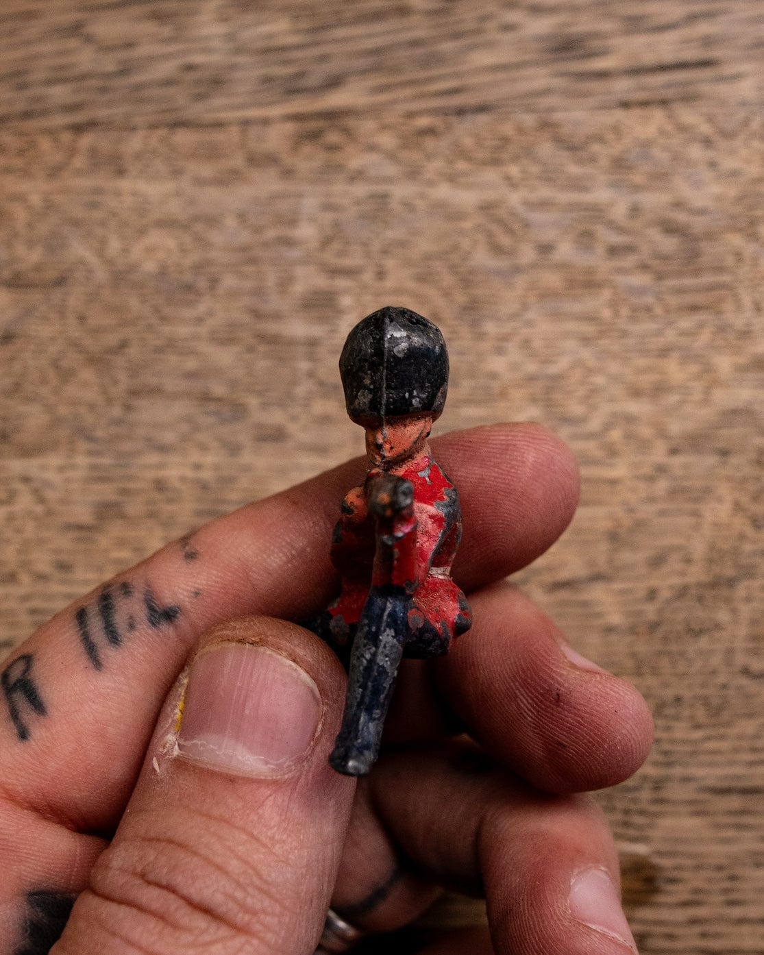 Antique rifleman Toy