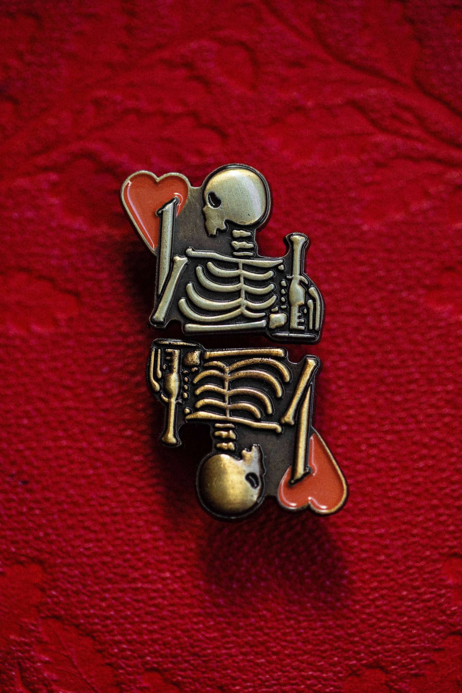 BOUND enamel pin