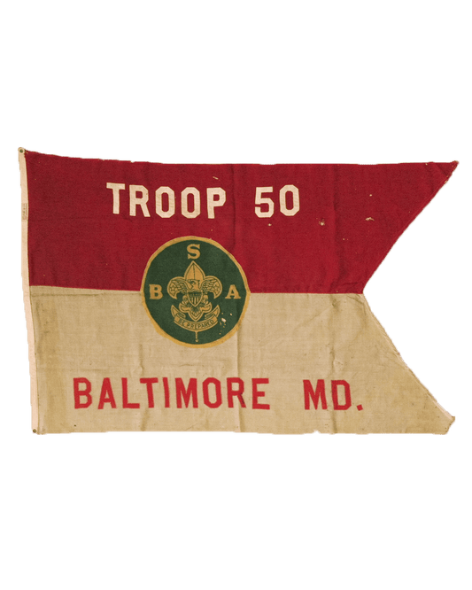 BOY SCOUT MARYLAND TROOP 50 FLAG