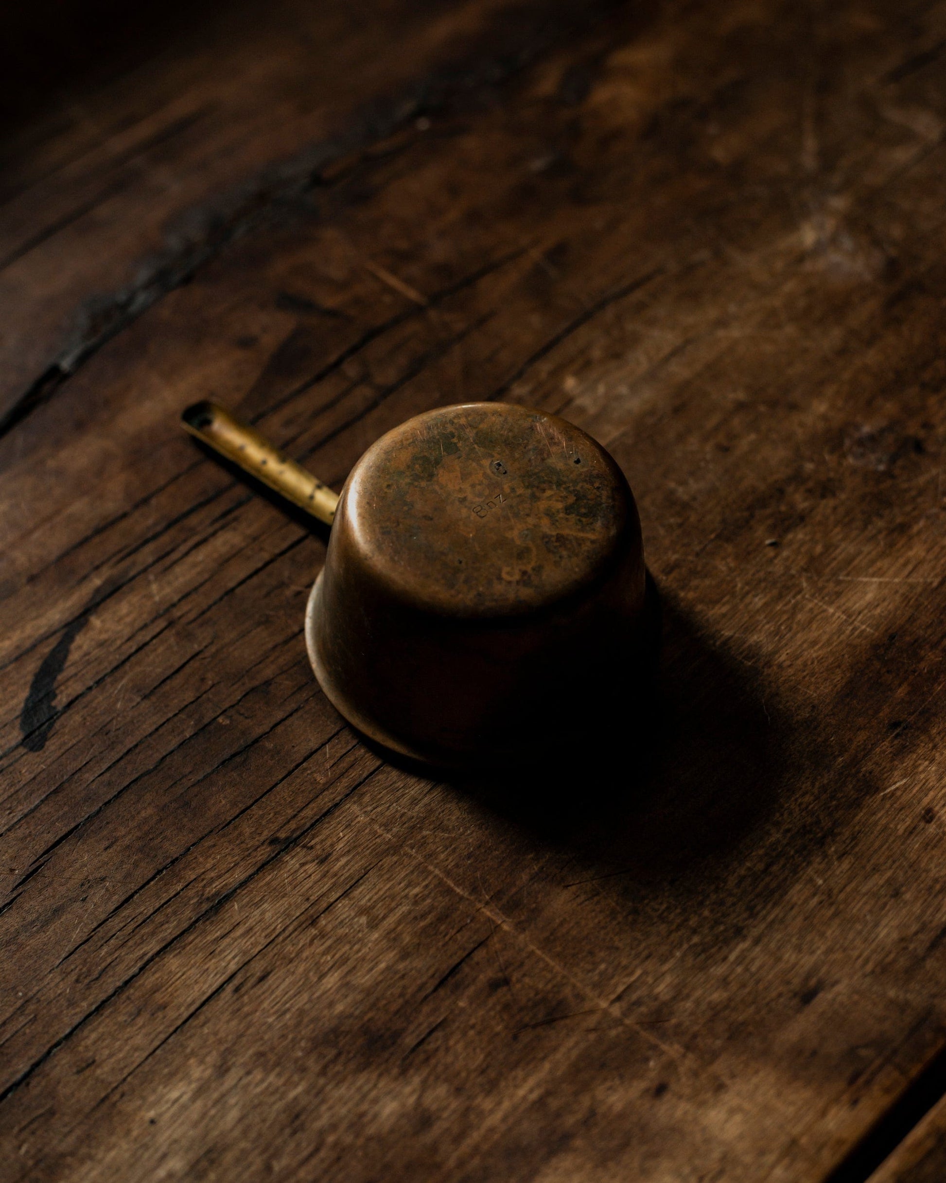 Brass 8oz Measuring Cup
