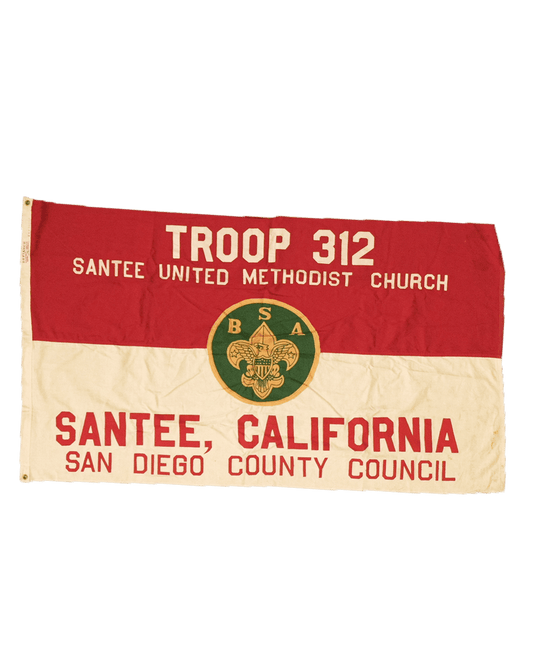 CALIFORNIA SCOUT TROOP 312 METHODIST CHURCH FLAG