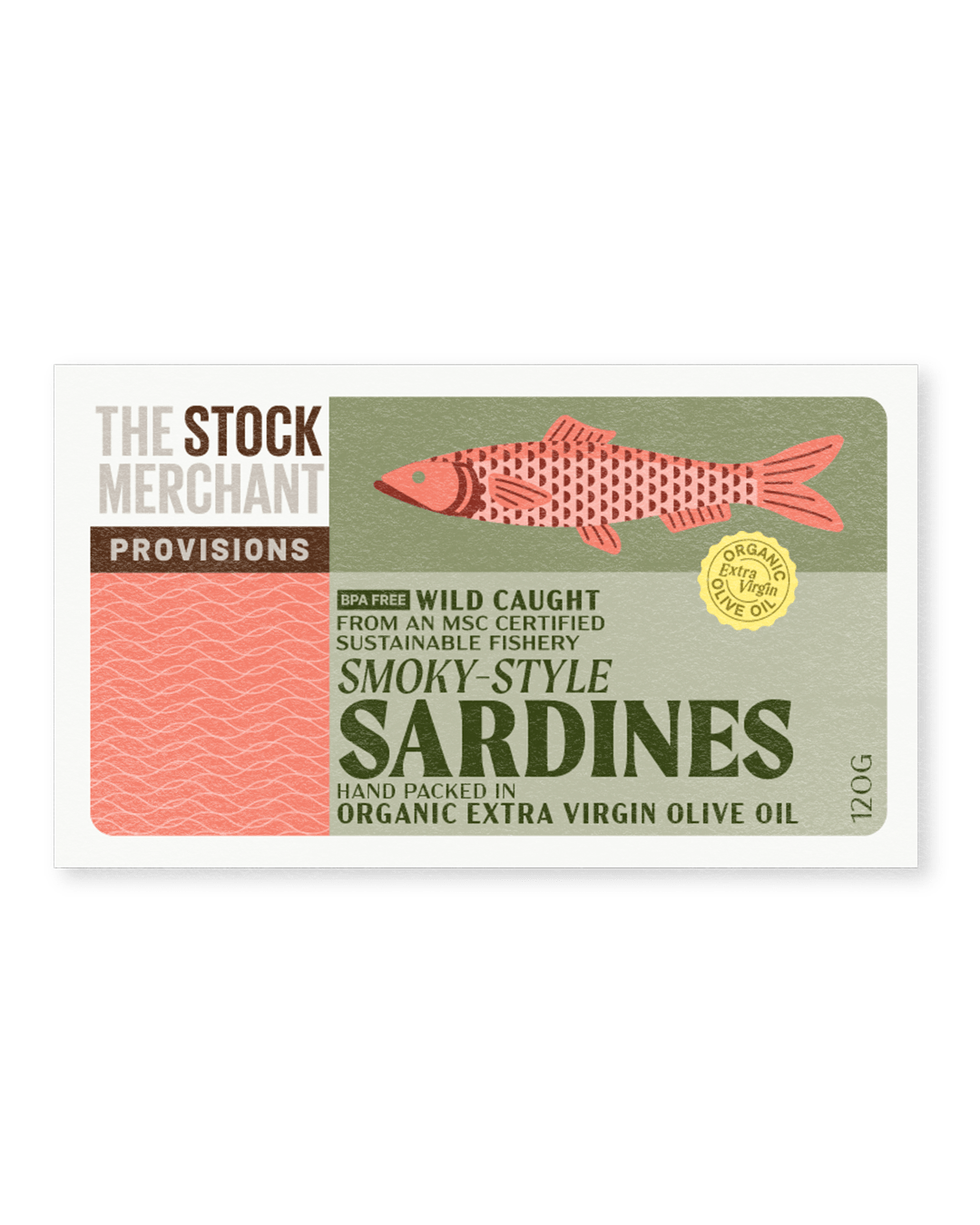 Canned Provisions - Wild-Caught Smoked Sardines