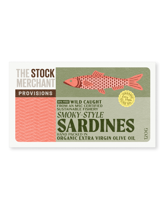 Canned Provisions - Wild-Caught Smoked Sardines