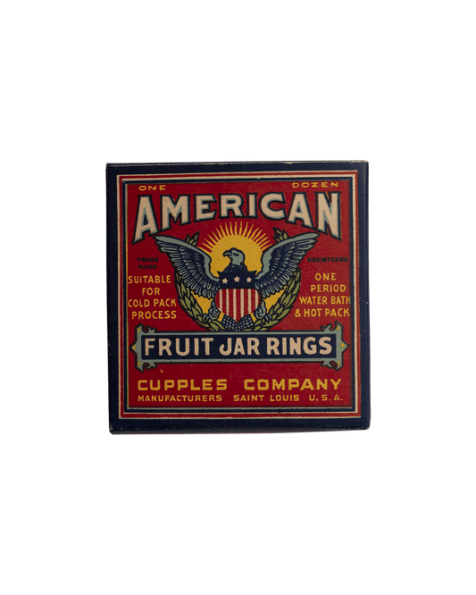 Cupples Co American Fruit Jar Rings