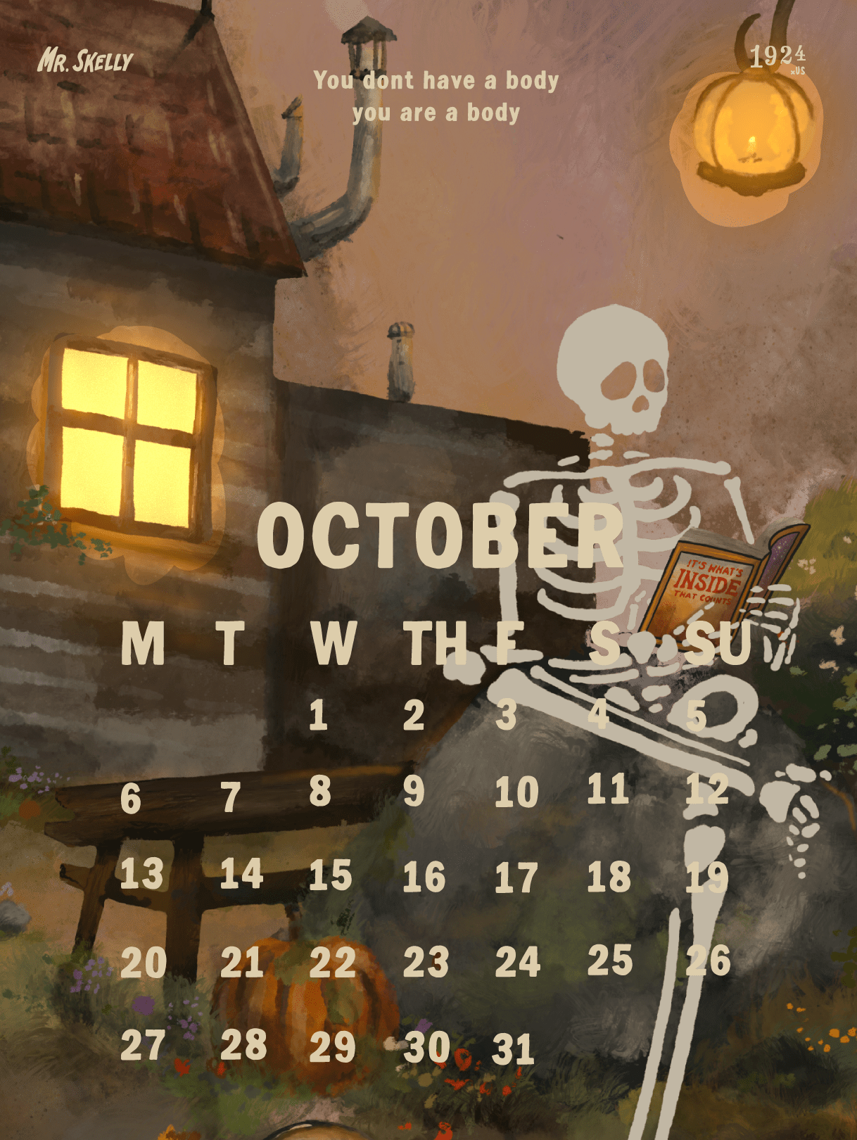 Digital 2025 Calendar - Mr. Skelly