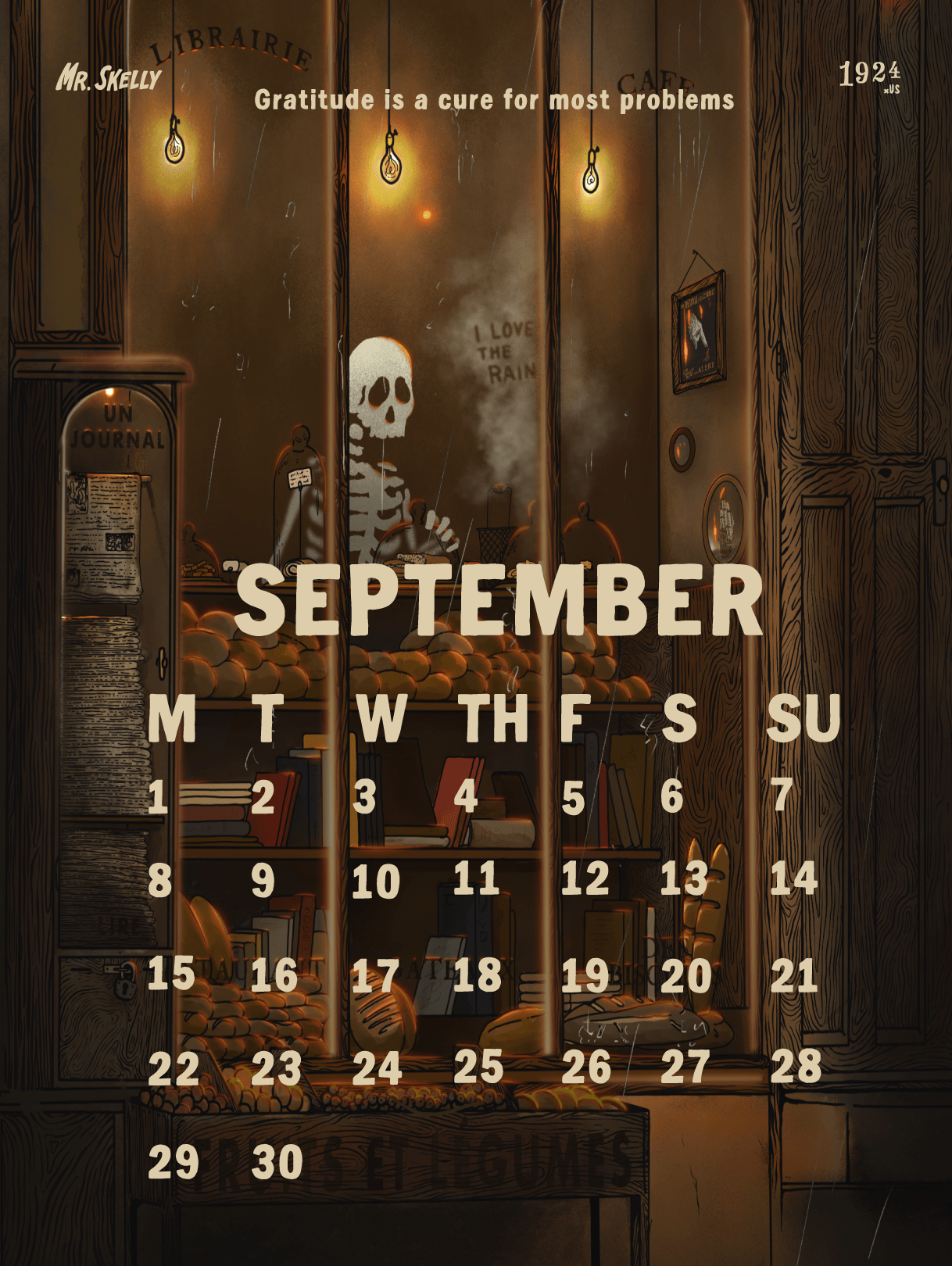 Digital 2025 Calendar - Mr. Skelly