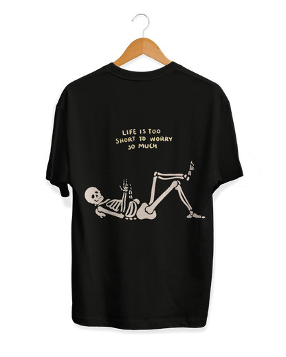 Digital L / Back Tee - Life is Too Short!