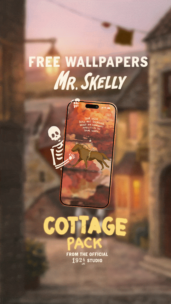DIGITAL MR SKELLY WALLPAPERS - COTTAGE PACK