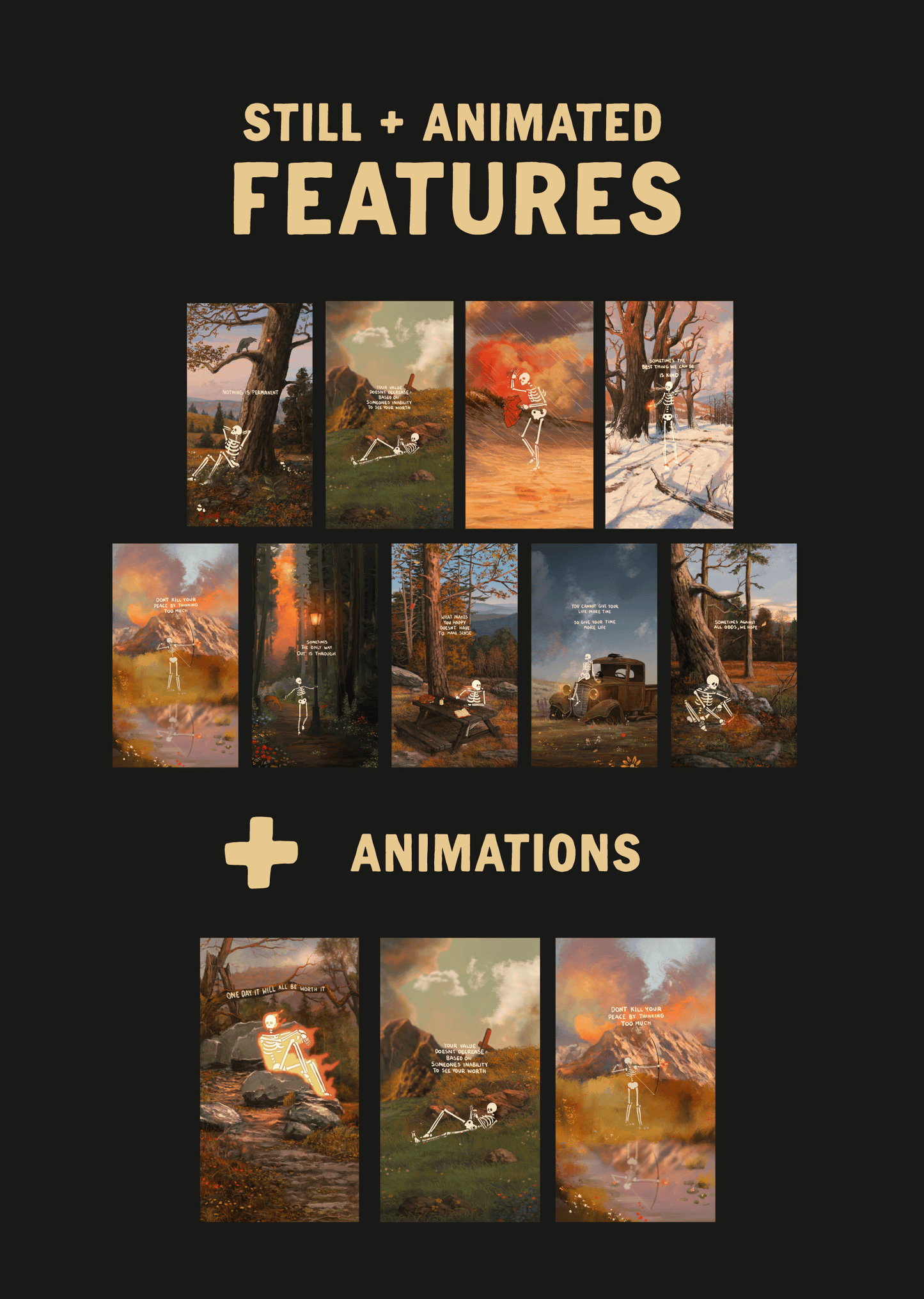 DIGITAL MR SKELLY WALLPAPERS - INSPIRATION PACK