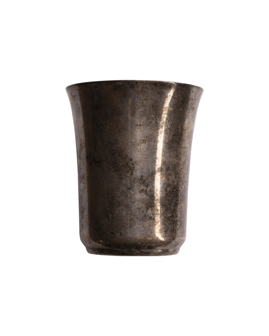 Early 1900s Pewter Silver Shot Glass