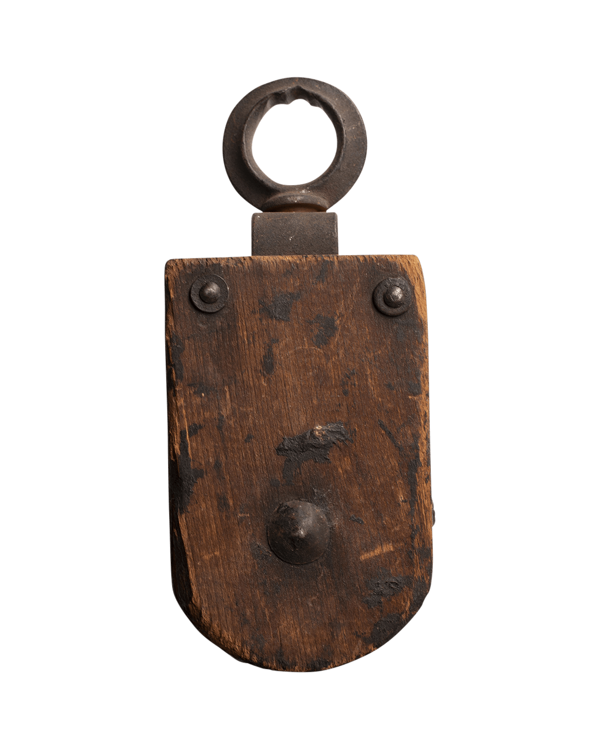 Early 1900s Wood + Iron Ship Pulley