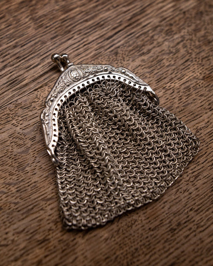 Early 20th century Sterling Silver Coin pouch