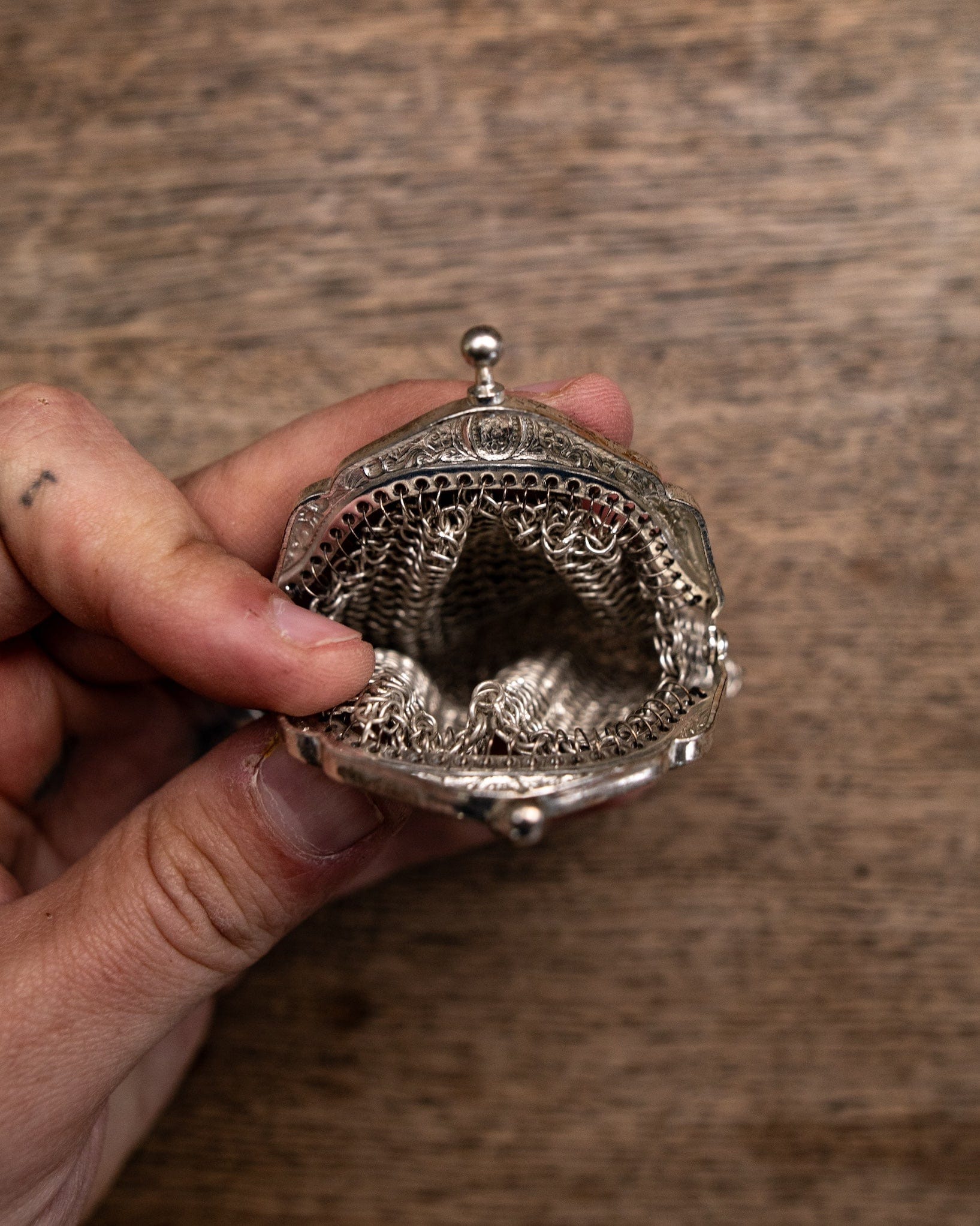 Early 20th century Sterling Silver Coin pouch