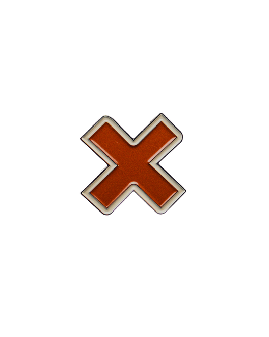 Enamel Pin - X
