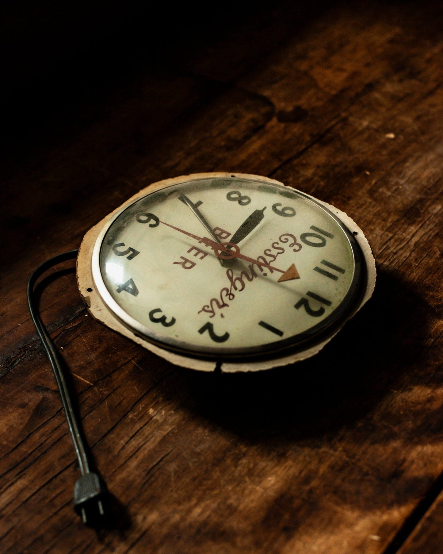 ESSLINGER'S ADVERTISING CLOCK 1940S