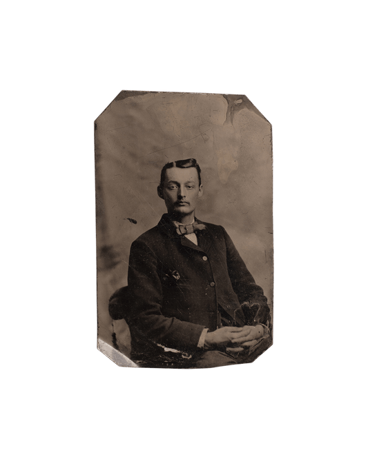 Fine Suited Gentleman Tintype