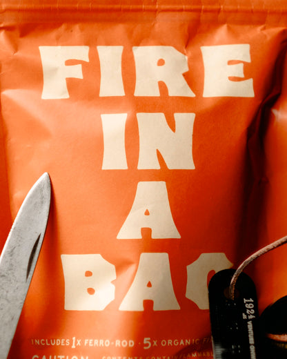 Fire In a Bag - Ferrocerium Rod & Fire Kit