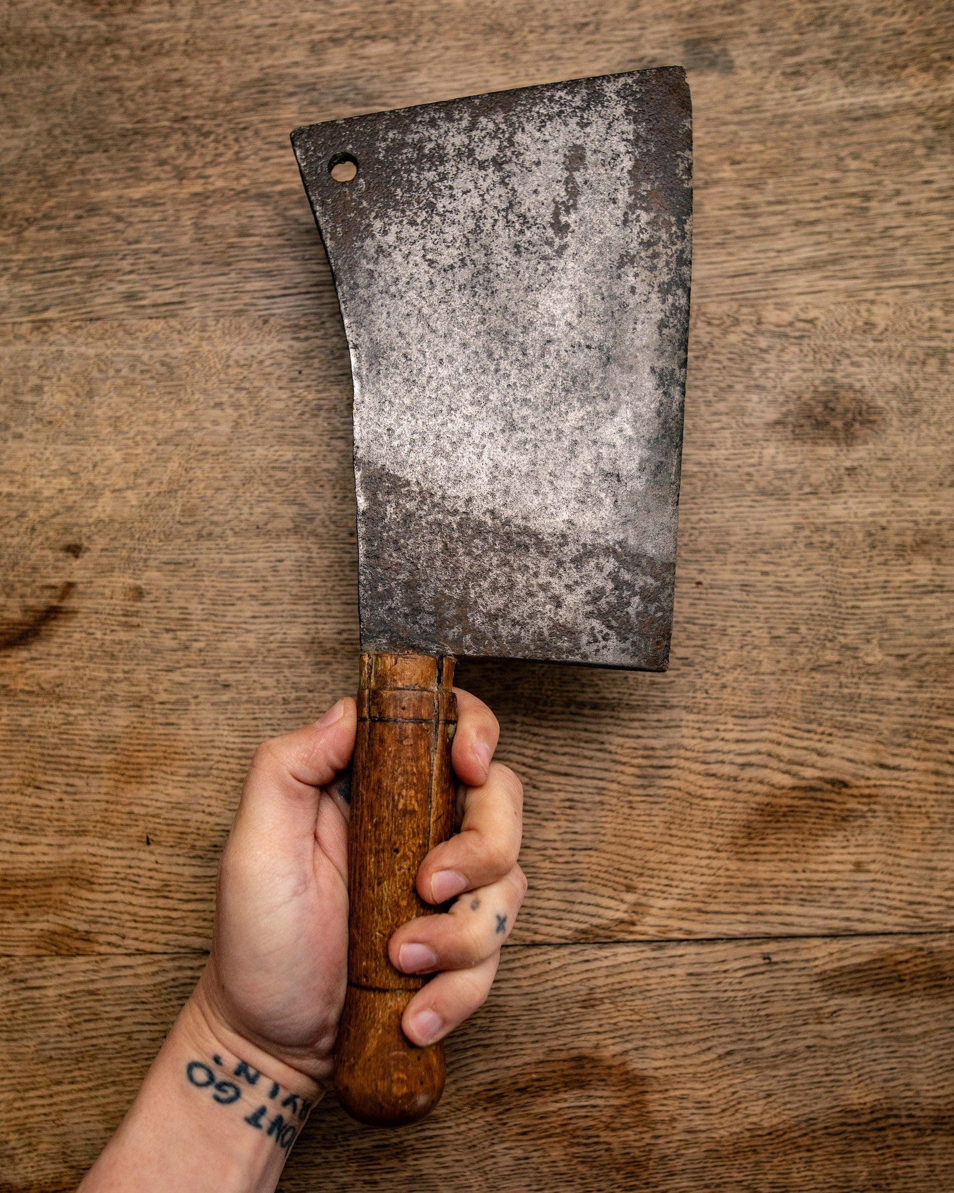 Full tang butchers cleaver