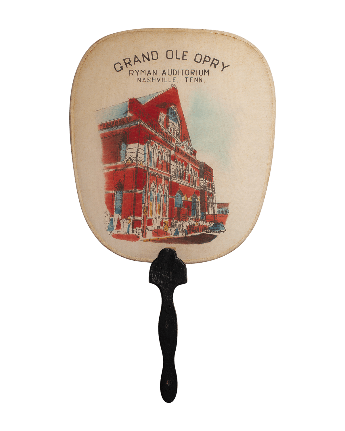 Grande Ole Opry Antique Original Ad Fan