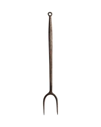 Iron Pronged Antique Butcher Barbeque Fork