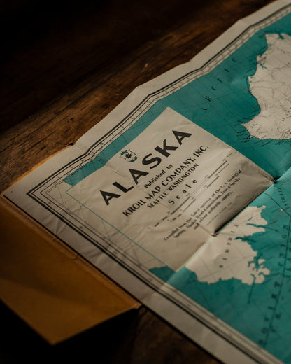 Kroll's Map of Alaska Alcan Highway