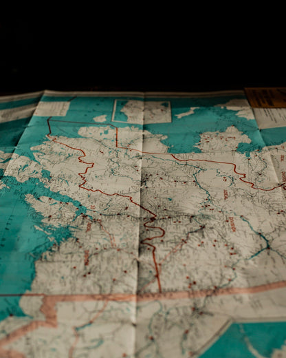 Kroll's Map of Alaska Alcan Highway